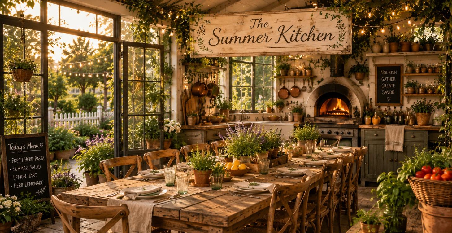The Summer Kitchen — recipes, seasonal cooking, and kitchen rituals.