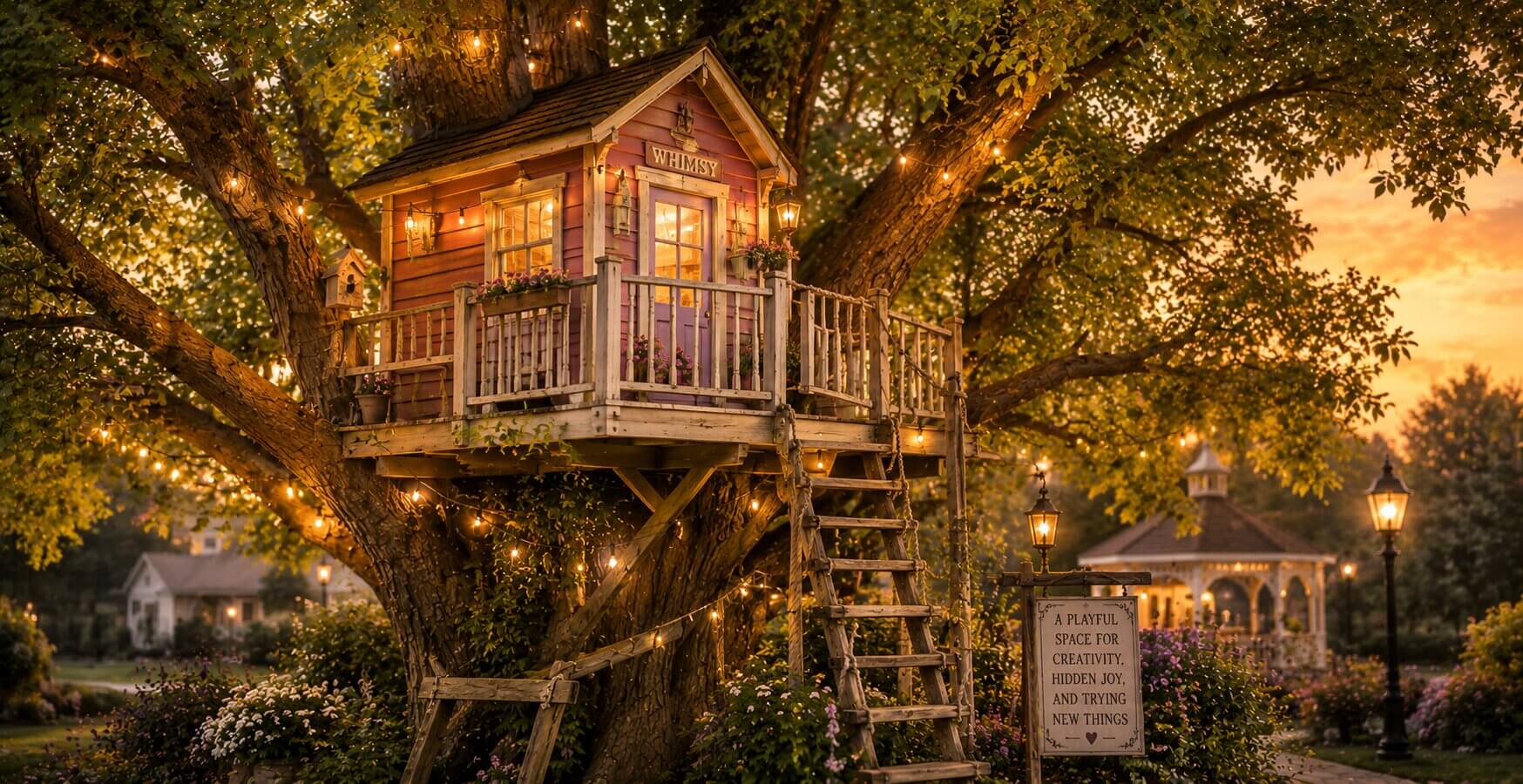 The Whimsy Treehouse — curiosity, creativity, and hidden joys.
